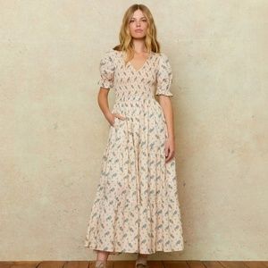 Christy Dawn Mums Ditsy Cream Brooklyn Dress NWT